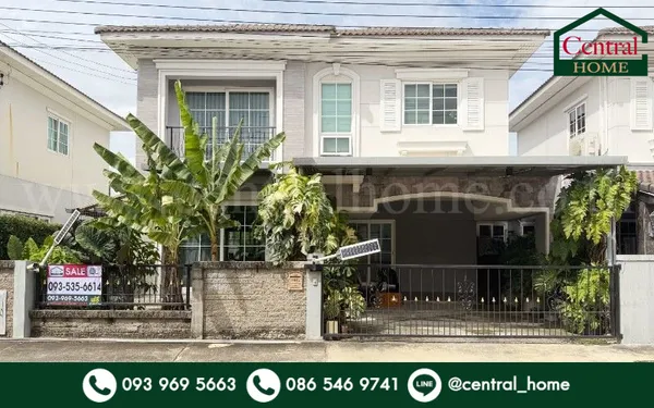 บ้านแฝด สไตล์บ้านเดี่ยว โกลเด้น นีโอ รามอินทรา-วงแหวน ต่อเติมครบ พร้อมอยู่