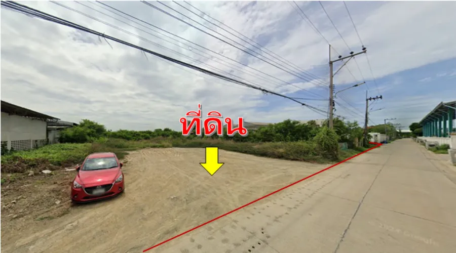 ขาย ที่ดิน ซอยร่มเย็นพัฒนา ท่าทราย สมุทรสาคร