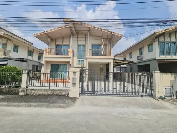บ้านเดี่ยวใกล้สนามบิน สุวรรณภูมิ   โครงการ  พฤกษาปูริ ซอยกิ่งแก้ว 37 ขนาด 3 ห้องนอน 1 ห้องเอนกประสงค์ 2 ห้องน้ำ
(RH1615)