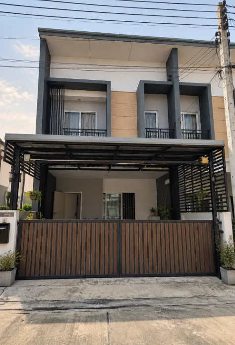 ขายทาวน์เฮาส์ 2 ชั้น หมู่บ้านแกรนด์วิลล์ ปทุมธานี–สายใน ขนาด 24 ตารางวา  ราคาเพียง 3,000,000 บาท! ????