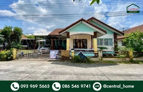 บ้านเดี่ยว เอ็นซีอาร์ (NCR) นิคมพัฒนา ระยอง เนื้อที่ 100 ตร.ว. พื้นที่กว้าง ราคาถูก