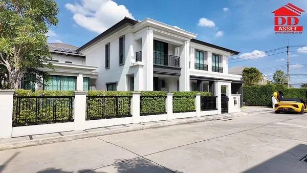 For Sale Setthasiri Krungthep-Pathumthani
เศรษฐสิริ กรุงเทพ-ปทุมธานี ใกล้สนามกอล์ฟ Flora Villa
รหัส : H8143