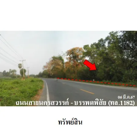 ทรัพย์ บสส. รหัส 3A0697 ที่ดินเปล่า  นครสวรรค์ 4234000