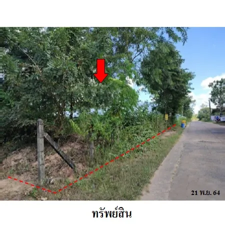 ทรัพย์ บสส. รหัส 3A0714 ที่ดินเปล่า  อุบลราชธานี 6159000