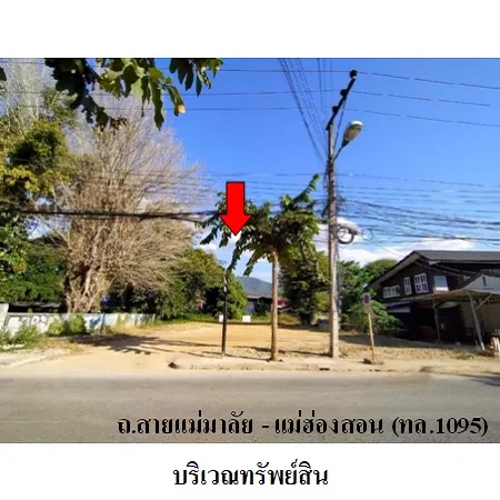 ทรัพย์ บสส. รหัส 3A1108 ที่ดินเปล่า  แม่ฮ่องสอน 6848000