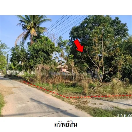 ทรัพย์ บสส. รหัส 3A1713 ที่ดินเปล่า ศรีสะเกษ 909000
