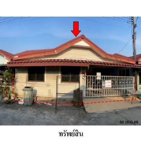 ทรัพย์ บสส. รหัส 3A1811 บ้านแฝด ปทุมธานี 1152000
