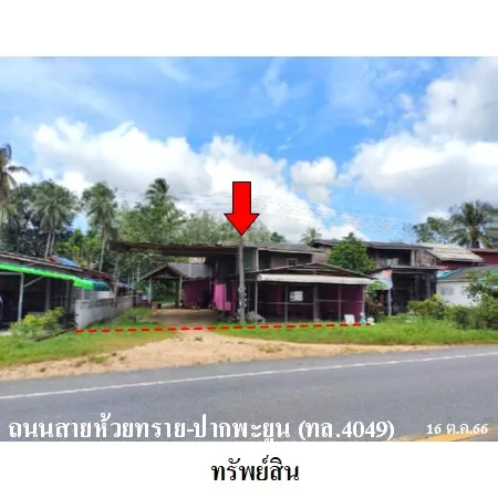 ทรัพย์ บสส. รหัส 3A2156 บ้านเดี่ยว  พัทลุง 1434000