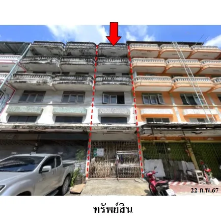 ทรัพย์ บสส. รหัส 3A2269 อาคารพาณิชย์  กรุงเทพมหานคร 2812000