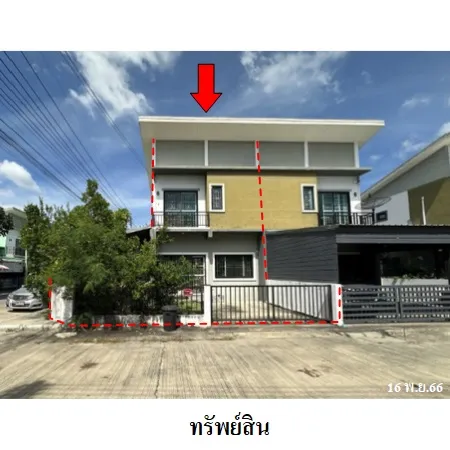 ทรัพย์ บสส. รหัส 3A2325 บ้านแฝด ปทุมธานี 2211000