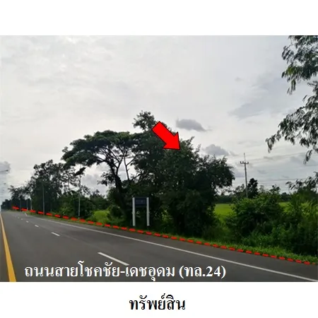 ทรัพย์ บสส. รหัส 4T0559 ที่ดินเปล่า  อุบลราชธานี 13739000