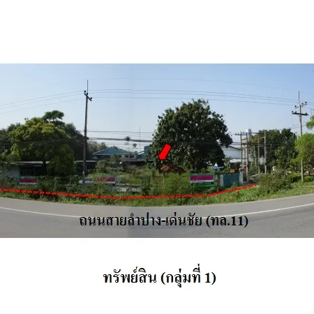 ทรัพย์ บสส. รหัส 8Z3221 โรงงาน/โกดัง ลำปาง 13252000