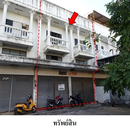 ทรัพย์ บสส. รหัส 8Z6153 อาคารพาณิชย์  บุรีรัมย์ 4105000
