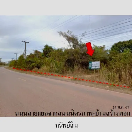 ทรัพย์ บสส. รหัส 8Z6773 ที่ดินเปล่า  หนองคาย 3218000