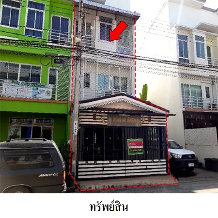 ทรัพย์ บสส. รหัส 8Z7301 ทาวน์เฮ้าส์  กรุงเทพมหานคร 2782000