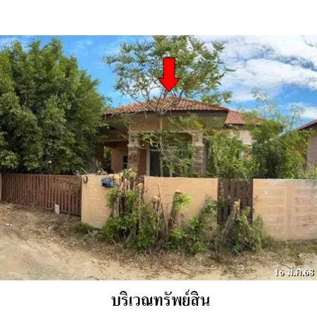 ทรัพย์ บสส. รหัส HL0450 บ้านเดี่ยว  ฉะเชิงเทรา 1613000