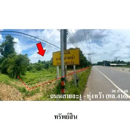ทรัพย์ บสส. รหัส LL0089 ที่ดินเปล่า  สตูล 5088000