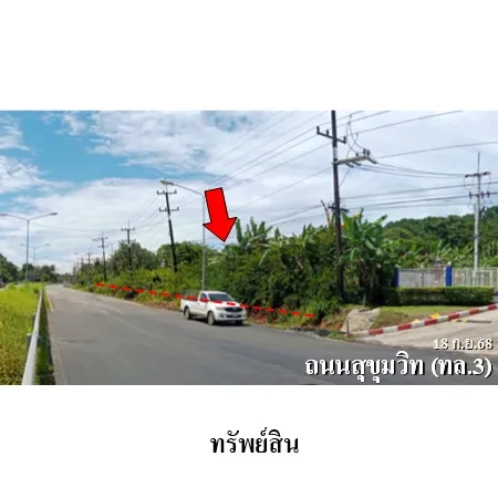 ทรัพย์ บสส. รหัส LL0090 ที่ดินเปล่า  ตราด 39130000