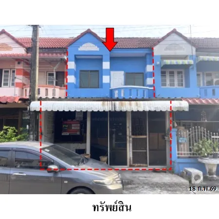 ทรัพย์ บสส. รหัส TL0306 ทาวน์เฮ้าส์  ปทุมธานี 1029000