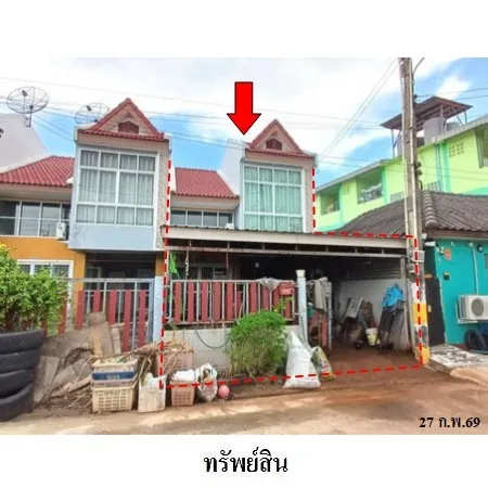 ทรัพย์ บสส. รหัส TL0728 ทาวน์เฮ้าส์  ระยอง 1854000