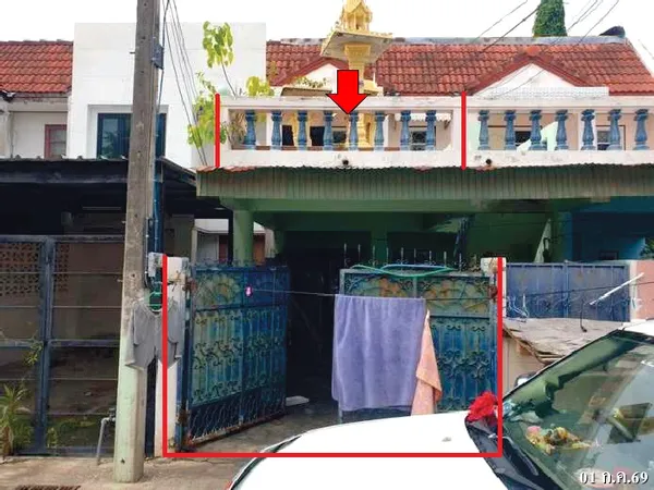 ทรัพย์ บสส. รหัส TL0823 ทาวน์เฮ้าส์ ประจวบคีรีขันธ์ 1925000