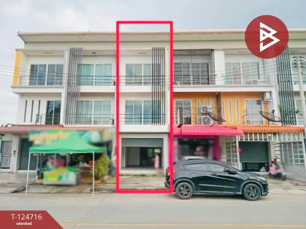 ขายอาคารพาณิชย์ 3 ชั้น เนื้อที่ 21 ตร.วา บ้านบึง ชลบุรี