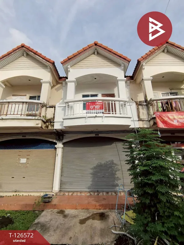 ขายอาคารพาณิชย์ 2 ชั้น หมู่บ้านชายคลอง บางบ่อ สมุทรปราการ