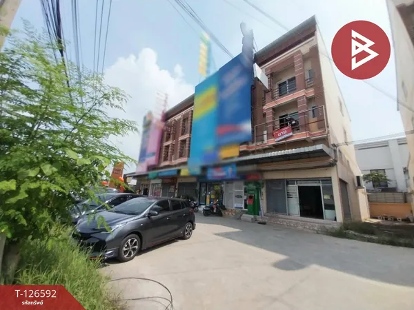 ขายอาคารพาณิชย์ หมู่บ้านนีโอวิลล์ ศรีวารี-สุวรรณภูมิ สมุทรปรการ ติดถนน ทำเลดี