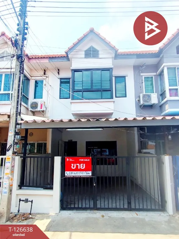 ขายทาวน์เฮ้าส์ หมู่บ้านปริญญาฉัตร2 เพชรเกษม-พุทธมณฑลสาย4 สมุทรสาคร