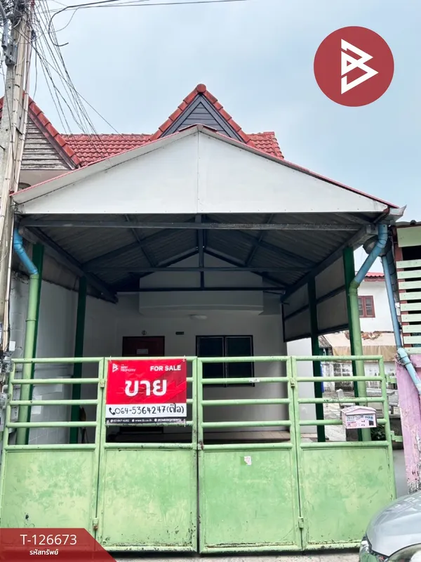 ขายทาวน์เฮ้าส์ หมู่บ้านพร้อมสุข ศรีราชา ชลบุรี