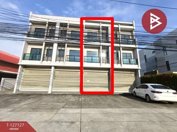 ขายอาคารพาณิชย์ 3 ชั้น หมู่บ้านภัทรา กรมสรรพวุธทหารเรือ สัตหีบ ชลบุรี