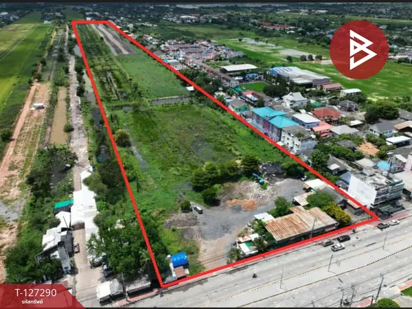 ขายที่ดินเปล่า เนื้อที่ 57 ไร่ 1 งาน 61 ตารางวา ติดถนนเลียบวารี หนองจอก กรุงเทพฯ