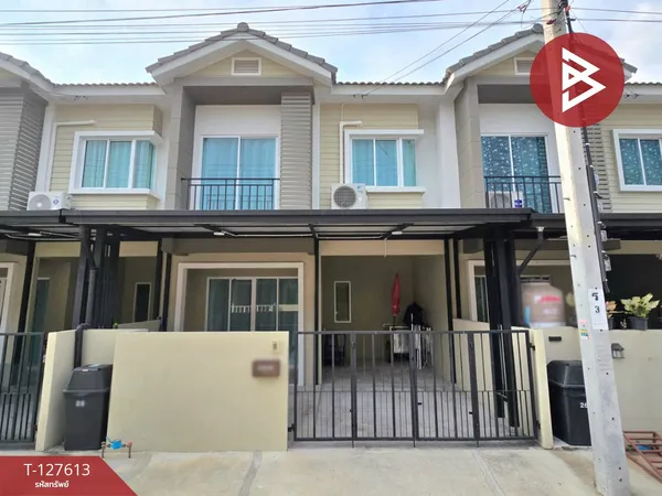 ขายทาวน์เฮ้าส์ หมู่บ้านภูมิใจ ไพร์ม2 โครงการ1 (Phumjai Prime2 Project1) สมุทรปราการ ต่อเติมครบ พร้อมอยู่