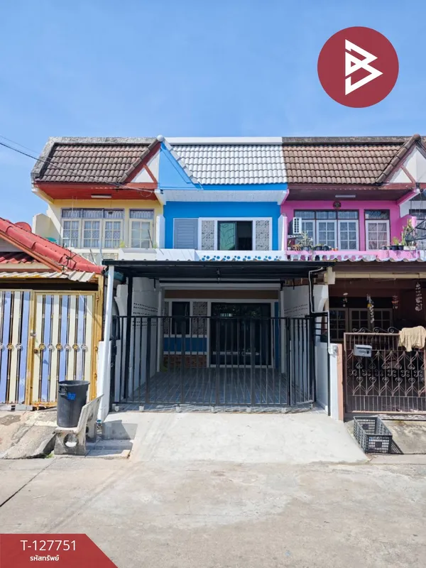 ขายทาวน์เฮ้าส์ 2 ชั้น หมู่บ้านนภาศิริ ซอยบุญศิริ 27 บางเมือง สมุทรปราการ