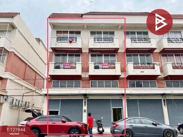 ขาย/เช่า อาคารพาณิชย์ 2 คูหา หมู่บ้านทรัพย์รุ่งเรืองซิตี้ บางปู สมุทรปราการ ทำเลดี