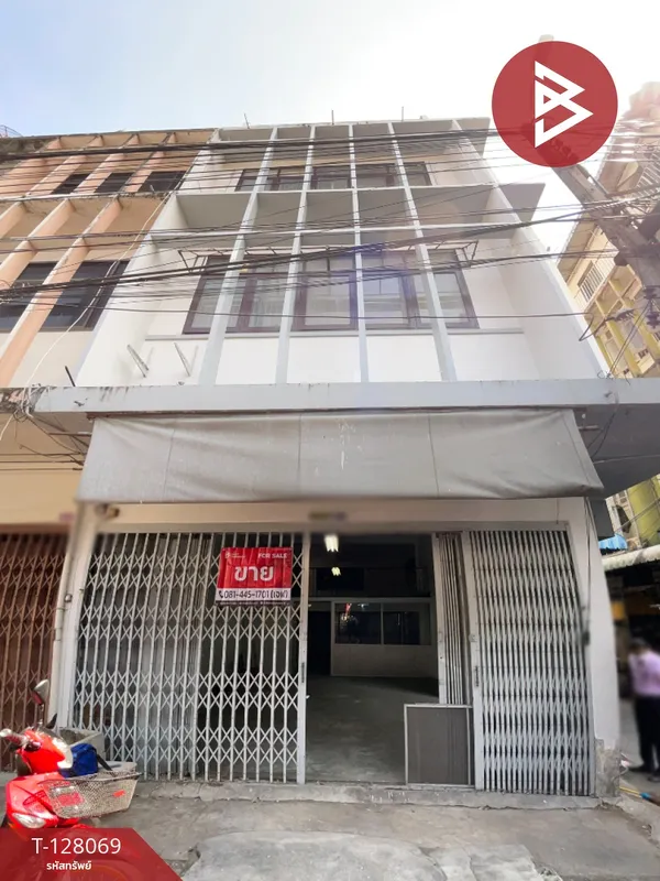 ขายอาคารพาณิชย์ 4 ชั้น เนื้อที่ 15.6 ตร.วา คลองสาน กรุงเทพมหานคร
