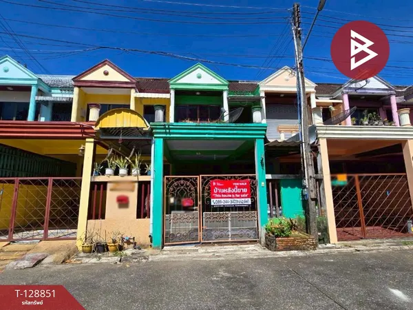 ขายทาวน์เฮ้าส์ 2 ชั้น เนื้อที่ 26.3 ตร.วา ท่าช้าง จันทบุรี