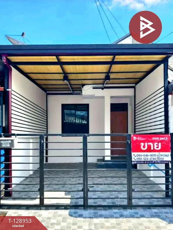 ขายทาวน์เฮ้าส์ หมู่บ้านปิติวิลล่า แพรกษา สมุทรปราการ พร้อมเข้าอยู่