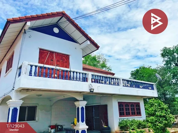 ขายบ้านเดี่ยว เนื้อที่ 395 ตารางวา เดิมบางนางบวช สุพรรณบุรี ทำเลดีค้าขาย