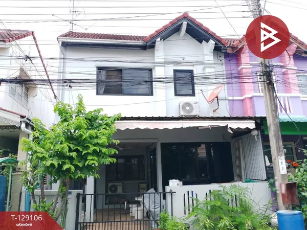 ขายบ้านแฝด หมู่บ้านธนาสุข เพชรเกษม 81 กรุงเทพฯ ต่อเติมพร้อมอยู่