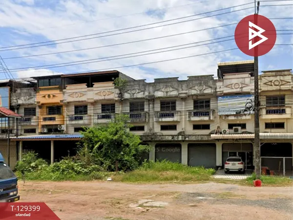 ขายอาคารพาณิชย์ 3 คูหา ขอนแก่น ทำเลทองชุมแพ ติดถนนมะลิวัลย์ เหมาะรีโนเวทลงทุน