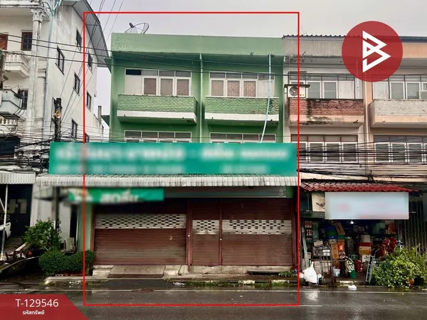 ขายอาคารพาณิชย์ 2 คูหา เนื้อที่ 84 ตร.วา บางบ่อ สมุทรปราการ