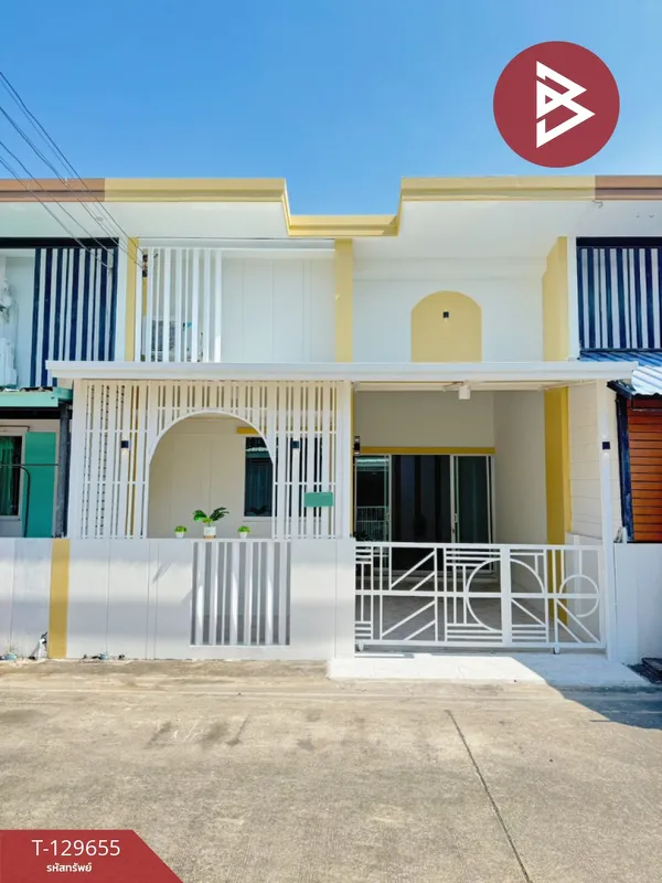 ขายทาวน์เฮ้าส์ หมู่บ้านเดอะมันนี่ มี พระราม 2 (The Money ME Rama 2) บ้านเกาะ สมุทรสาคร