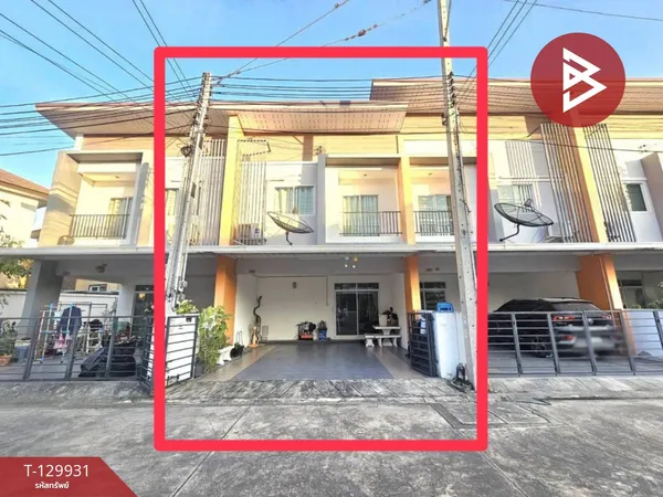 ขายทาวน์เฮ้าส์ หมู่บ้านมณีรินทร์ โมเดิร์นโฮม บางพระ (Maneerin Modern Home Bang Phra) ชลบุรี