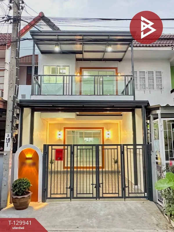 ขายด่วนทาวน์เฮ้าส์ หมู่บ้านนันทิชา2 บางกรวย-ไทรน้อย นนทบุรี