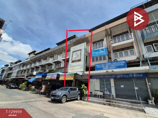 ขายอาคารพาณิชย์ 3 ชั้น เนื้อที่ 15.4 ตารางวา สำโรงเหนือ สมุทรปราการ