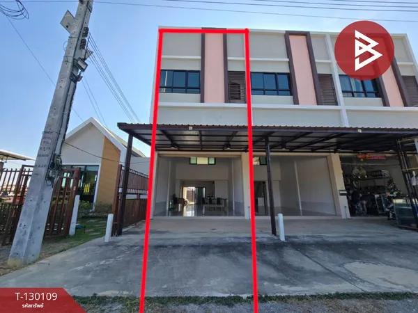 ขายอาคารพาณิชย์ 2 ชั้น เนื้อที่ 26.3 ตารางวา หินกอง ราชบุรี