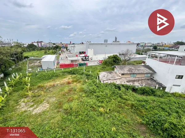 ขายที่ดิน เนื้อที่ 1 ไร่ 38.6 ตารางวา ปากน้ำ สมุทรปราการ หลังแม็คโครสายลวด