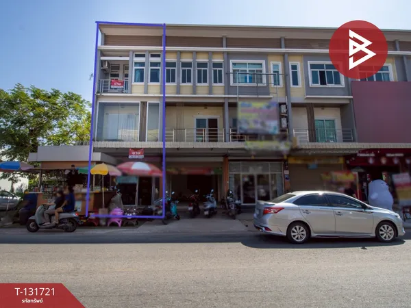 ขายอาคารพาณิชย์ 3 ชั้นหลังมุม เนื้อที่ 17 ตารางวา ต.บ้านเป็ด ขอนแก่น