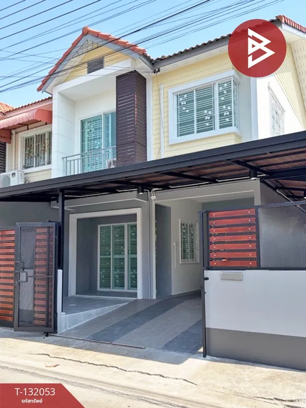 ขายทาวน์เฮ้าส์ หมู่บ้านภูมิใจนิเวศน์ 3 โครงการ 3 พระสมุทรเจดีย์ สมุทรปราการ